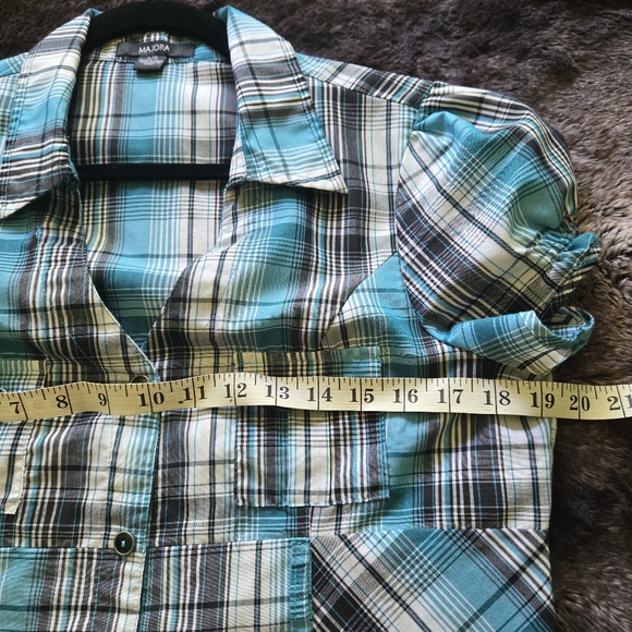 Majora plaid button shirt - Picture 9 of 9